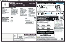 Used 2024  Lincoln Nautilus Premiere AWD at Drive Now Westlake near Westlake&comma; OH