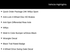 Used 2020  Jeep Wrangler Unlimited Willys Sport 4x4 at DriveNow Mayfield near Mayfield Heights&comma; OH