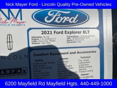Used 2021  Ford Explorer XLT 4WD at Drive Now Westlake near Westlake&comma; OH