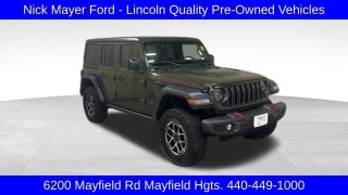 Used 2024 Jeep Wrangler Rubicon 4 Door 4x4 at DriveNow Mayfield near Mayfield Heights, OH