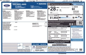 Used 2024  Ford Escape ST-Line AWD at Drive Now Westlake near Westlake&comma; OH