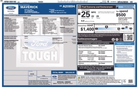 Used 2022  Ford Maverick AWD SuperCrew at Drive Now Westlake near Westlake&comma; OH