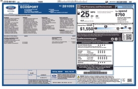 Used 2019  Ford EcoSport 4d SUV 4WD SE at Drive Now Westlake near Westlake&comma; OH