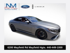 Used 2016  Mercedes-Benz S-Class 2d Coupe S63 AMG 4matic at Drive Now Westlake near Westlake&comma; OH