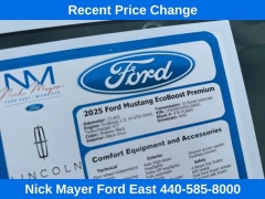 Used 2025  Ford Mustang EcoBoost Convertible at DriveNow Mayfield near Mayfield Heights&comma; OH