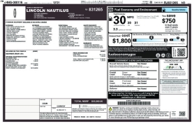 Used 2024  Lincoln Nautilus Premiere AWD at Drive Now Westlake near Westlake&comma; OH