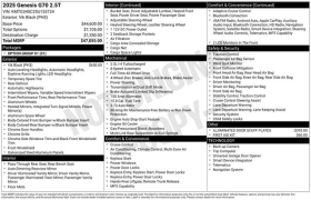 Used 2025  Genesis G70 2&period;5T AWD at DriveNow Mayfield near Mayfield Heights&comma; OH