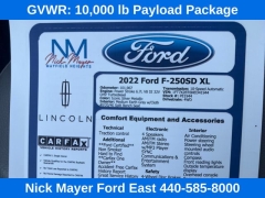 Used 2022  Ford Super Duty F-250 SRW 4WD SuperCab Box at Drive Now Westlake near Westlake&comma; OH