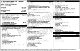 Used 2018  Subaru Forester 2&period;5i Premium CVT at Drive Now Westlake near Westlake&comma; OH