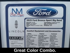 Used 2025  Ford Bronco Sport Big Bend 4x4 at DriveNow Mayfield near Mayfield Heights&comma; OH