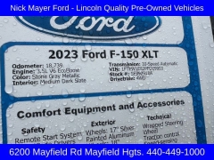 Used 2023  Ford F-150 4WD SuperCrew Box at Drive Now Westlake near Westlake, OH