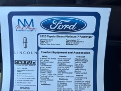 Used 2023  Toyota Sienna Platinum AWD 7-Passenger at Drive Now Westlake near Westlake&comma; OH