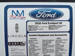 Used 2020  Ford EcoSport 4d SUV FWD SE at DriveNow Mayfield near Mayfield Heights&comma; OH