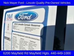 Used 2022  Lincoln Corsair Reserve AWD at DriveNow Mayfield near Mayfield Heights, OH