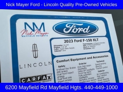 Used 2023  Ford F-150 4WD SuperCrew Box at DriveNow Mayfield near Mayfield Heights, OH
