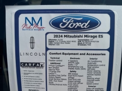 Used 2024  Mitsubishi Mirage ES CVT at Drive Now Westlake near Westlake&comma; OH