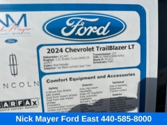 Used 2024  Chevrolet Trailblazer FWD 4dr LT at Drive Now Westlake near Westlake&comma; OH