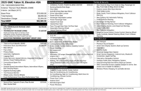 Used 2025  GMC Yukon XL 4WD 4dr Elevation at DriveNow Mayfield near Mayfield Heights&comma; OH