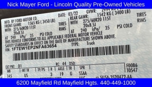 Used 2022 Ford F-150 4WD SuperCrew 5.5' Box at Drive Now Westlake near Westlake, OH