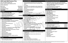 Used 2023  Audi SQ8 Premium Plus 4&period;0 TFSI quattro at DriveNow Mayfield near Mayfield Heights&comma; OH