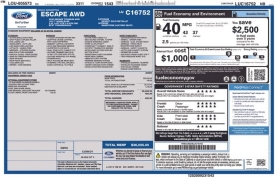 Used 2020  Ford Escape Hybrid 4d SUV AWD Titanium at Drive Now Westlake near Westlake&comma; OH