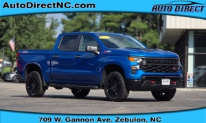 Used 2024  Chevrolet Silverado 1500 4WD Crew Cab 147" Custom Trail Boss at Auto Direct near Zebulon&comma; NC