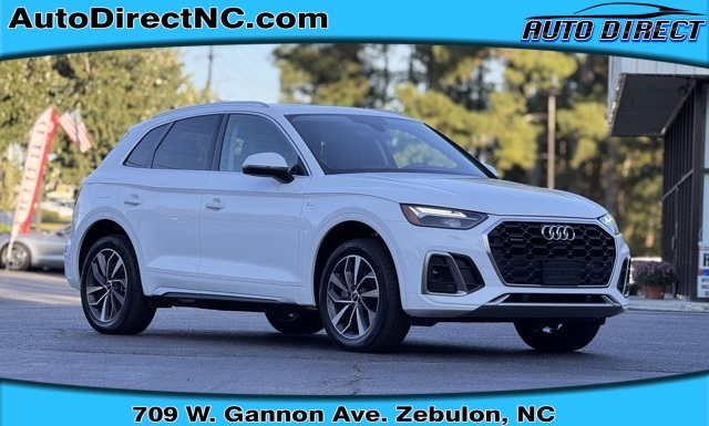 Used 2022  Audi Q5 S line Premium Plus 45 TFSI quattro at Auto Direct near Zebulon, NC