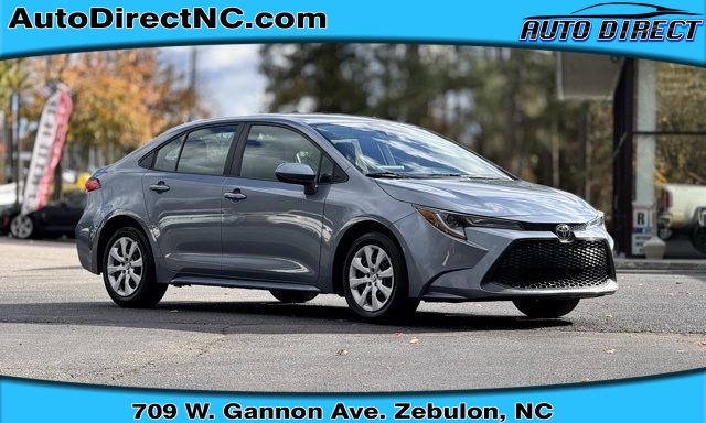 Used 2022  Toyota Corolla LE CVT at Auto Direct near Zebulon, NC