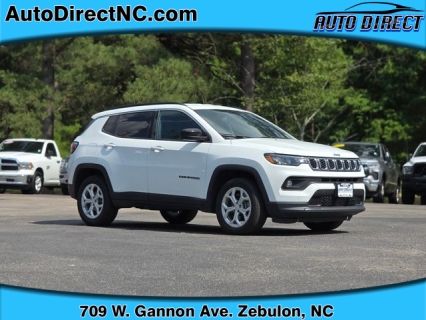 Used 2024 Jeep Compass Latitude 4x4 at Auto Direct near Zebulon, NC