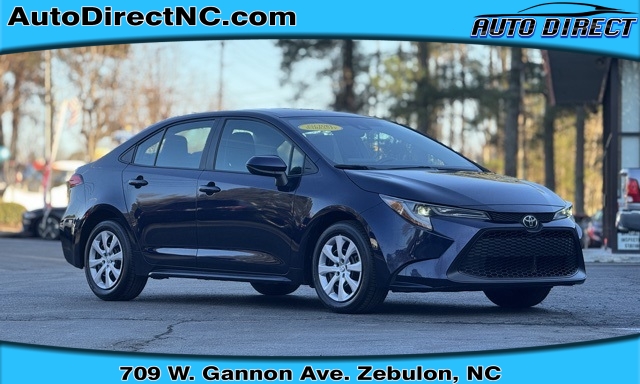 Used 2022  Toyota Corolla LE CVT at Auto Direct near Zebulon, NC