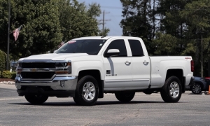 Used 2016 Chevrolet Silverado 1500 4WD Double Cab LT at Auto Direct near Zebulon, NC
