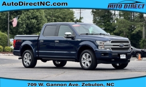 Used 2019 Ford F-150 4WD SuperCrew Platinum 5 1/2 at Auto Direct near Zebulon, NC