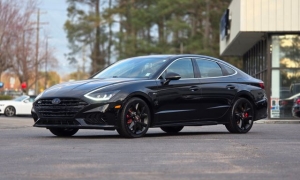 Used 2022  Hyundai Sonata N Line Night Edition 2&period;5T at Auto Direct near Zebulon&comma; NC