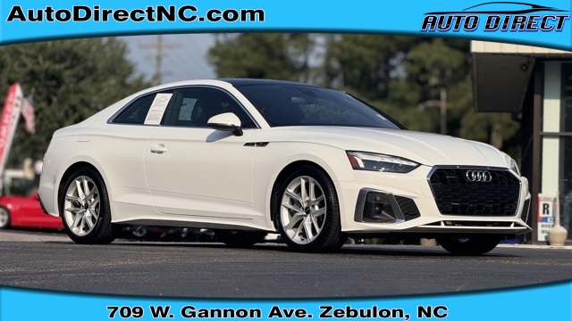 Used 2023  Audi A5 Coupe S line Premium 45 TFSI quattro at Auto Direct near Zebulon, NC