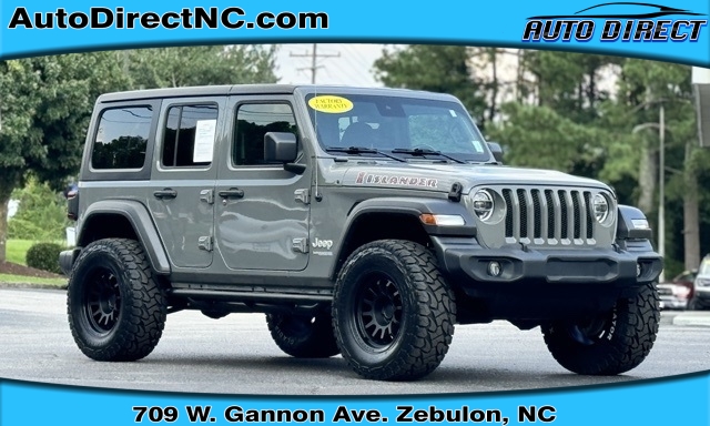 Used 2021  Jeep Wrangler Unlimited Islander 4x4 at Auto Direct near Zebulon, NC