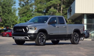 Used 2019  Ram 1500 4WD Quad Cab Rebel at Auto Direct near Zebulon&comma; NC