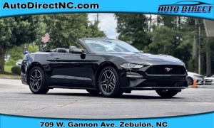Used 2023 Ford Mustang EcoBoost Premium Convertible at Auto Direct near Zebulon, NC
