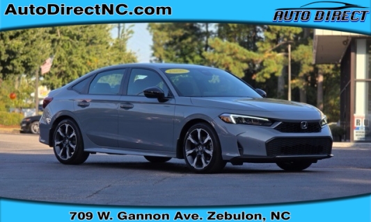Used 2025 Honda Civic Sedan Hybrid Sport Touring CVT at Auto Direct near Zebulon, NC