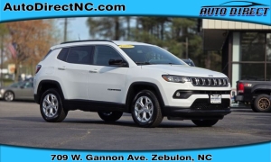  2024 Jeep Compass Latitude 4x4 at Auto Direct near Zebulon&comma; NC