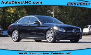 Used 2018  Mercedes-Benz C-Class 4d Sedan C300 at Auto Direct near Zebulon, NC