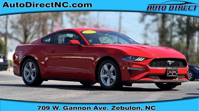 Used 2019  Ford Mustang 2d Fastback EcoBoost at Auto Direct near Zebulon, NC