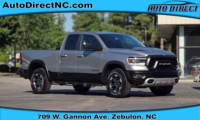 Used 2019  Ram 1500 4WD Quad Cab Rebel at Auto Direct near Zebulon&comma; NC