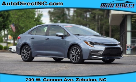 Used 2021 Toyota Corolla SE CVT at Auto Direct near Zebulon, NC