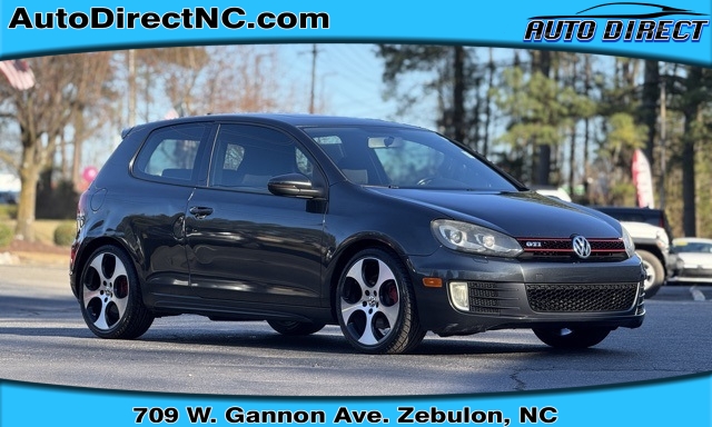 Used 2010  Volkswagen GTI 3d Hatchback Autobahn 6spd at Auto Direct near Zebulon, NC