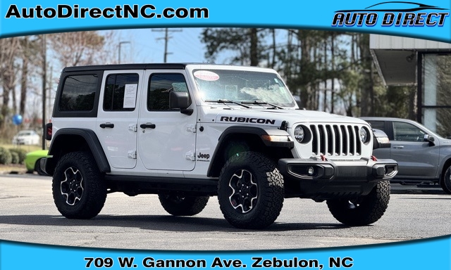 Used 2023  Jeep Wrangler Rubicon 4 Door 4x4 at Auto Direct near Zebulon, NC