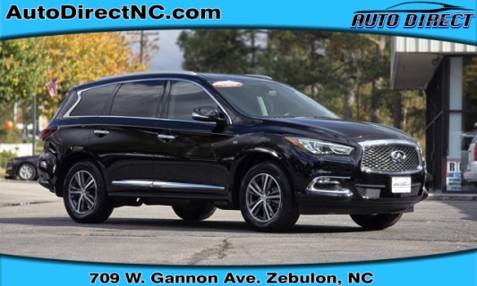 Used 2017 INFINITI QX60 4d SUV AWD at Auto Direct near Zebulon, NC