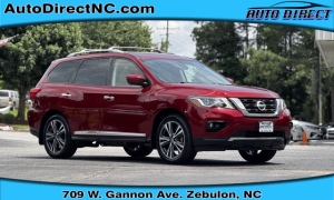 Used 2020 Nissan Pathfinder 4d SUV 4WD Platinum at Auto Direct near Zebulon, NC