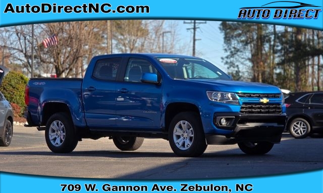 Used 2022  Chevrolet Colorado 4WD Crew Cab 128" LT at Auto Direct near Zebulon&comma; NC