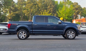 Used 2019  Ford F-150 4WD SuperCrew Platinum 5 1&sol;2 at Auto Direct near Zebulon&comma; NC