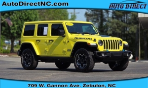 Used 2023  Jeep Wrangler 4xe Rubicon 4x4 at Auto Direct near Zebulon&comma; NC